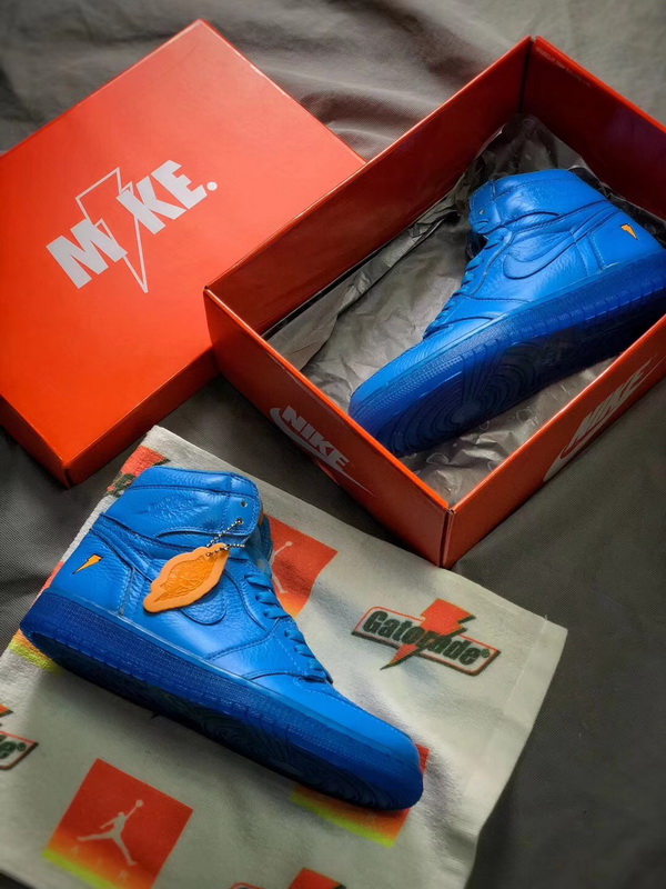 Authentic Air Jordan 1 Gatorade Blue